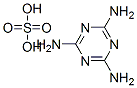 1,3,5-triazine-2,4,6-triamine monosulphate Structure