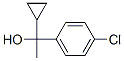 4-chloro-alpha-cyclopropyl-alpha-methylbenzyl alcohol Structure