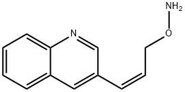 Quinoline, 3-[(1Z)-3-(aminooxy)-1-propenyl]- (9CI) Struktur