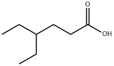 Hexanoic acid, 4-ethyl- Struktur