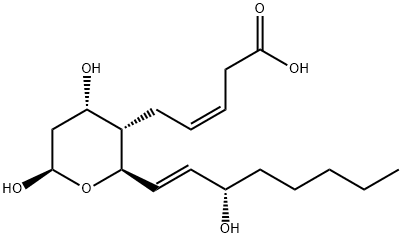 2,3-DINOR THROMBOXANE B2 Struktur