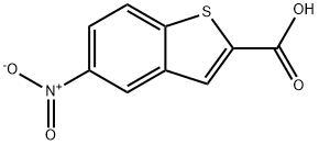 5-硝基-1-苯并噻吩-2-羧酸, 6345-55-7, 結(jié)構(gòu)式