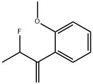 Benzene, 1-(2-fluoro-1-methylenepropyl)-2-methoxy- (9CI) Struktur