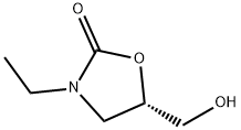 2-Oxazolidinone,3-ethyl-5-(hydroxymethyl)-,(5S)-(9CI) Structure