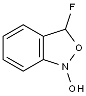 2,1-Benzisoxazole, 3-fluoro-1,3-dihydro-1-hydroxy- (9CI) Struktur