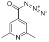 2,6-Dimethylisonicotinoyl azide Struktur