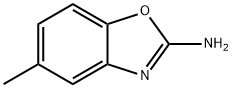 5-メチル-2-ベンゾオキサゾールアミン 化學(xué)構(gòu)造式