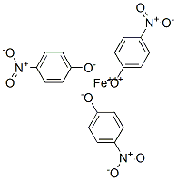 Iron(III)tris(4-nitrophenolate) Struktur