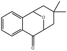 6,7,8,9-Tetrahydro-7,7-dimethyl-5,9-epoxybenzocycloocten-10(5H)-one Struktur