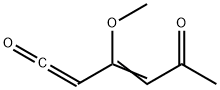 1,3-Hexadiene-1,5-dione, 3-methoxy- (9CI) Struktur