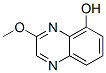 5-Quinoxalinol,  3-methoxy- Structure