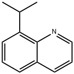 8-(isopropyl)quinoline  Struktur