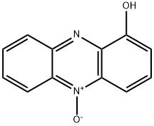 1-Hydroxyphenazine 5-oxide Struktur