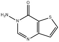 3-Amino-3,4-dihydro-4-oxothieno[3,2-d]pyrimidine Struktur