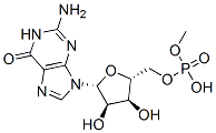 guanosine 5'-monophosphate methyl ester Struktur