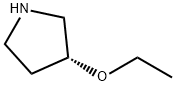 (R)-3-エトキシピロリジン 化學構(gòu)造式