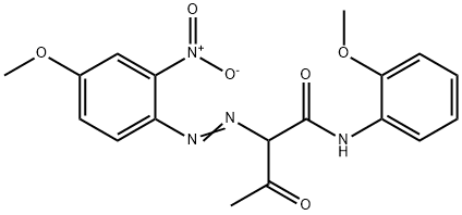 Pigment Yellow 65 Struktur