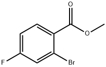 2-溴-4-氟苯甲酸甲酯 結(jié)構(gòu)式