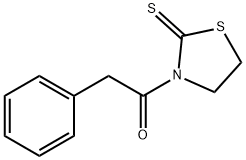 3-(2-苯乙?；?噻唑烷-2-硫酮, 65439-58-9, 結(jié)構(gòu)式