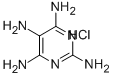 2,4,5,6-PYRIMIDINETETRAAMINE HYDROCHLORIDE, 65540-06-9, 結構式