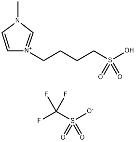 1-Sulfobutyl-3-MethyliMidazoliuM trifluoroMethansulfonate|1-丁基磺酸-3-甲基咪唑三氟甲烷磺酸鹽