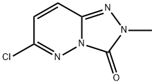 6-氯-2-甲基[1,2,4]三唑并[4,3-B]噠嗪-3(2H)-酮 結(jié)構(gòu)式