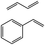 POLYSTYRENE-BLOCK-POLY(ETHYLENE-RAN-BUTYLENE)-BLOCK-POLYSTYRENE Struktur