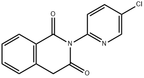 2-(5-CHLORO-PYRIDIN-2-YL)-4H-ISOQUINOLINE-1,3-DIONE, 66177-34-2, 結(jié)構(gòu)式