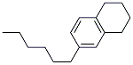 6-Hexyltetralin Struktur