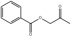 Benzoic acid acetonyl ester Struktur