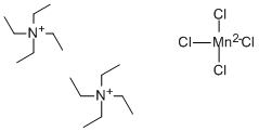 TETRAETHYLAMMONIUM TETRACHLOROMANGANATE& Struktur