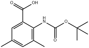 ANTHRANILIC ACID, N-BOC-3,5-DIMETHYL
 Struktur