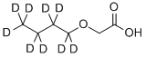 BUTOXY-D9-ACETIC ACID Struktur