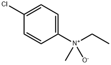 Benzenamine, 4-chloro-N-ethyl-N-methyl-, N-oxide Struktur