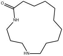 1,5-Diazacyclopentadecan-6-one Struktur
