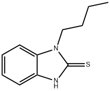 1-丁基-1H-苯并咪唑-2-硫醇, 67624-27-5, 結(jié)構(gòu)式