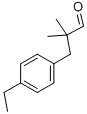 α,α-二甲基-2-乙基苯丙醛 結(jié)構(gòu)式