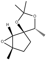 Spiro[1,3-dioxolane-4,2-[6]oxabicyclo[3.1.0]hexane], 2,2,5,5-tetramethyl-, (1S,2R,5R,5S)- (9CI) Structure