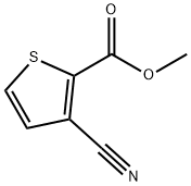 METHYL 3-CYANOTHIOPHENE-2-CARBOXYLATE Structure
