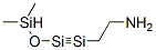 Siloxanes and Silicones, di-Me, 3-(2-aminoethyl)aminopropylsilylidynetris(oxy)tris- Struktur