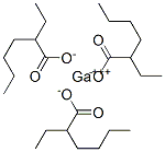 gallium 2-ethylhexanoate   Struktur