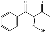 1-PHENYL-1,2,3-BUTANETRIONE 2-OXIME Struktur