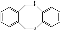 11,12-Dihydro-6H-dibenzo[b,f][1,4]thiazocine Struktur