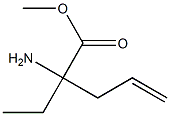 4-Pentenoicacid,2-amino-2-ethyl-,methylester,(+)-(9CI) Struktur