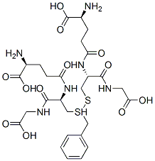 S-benzylglutathione Struktur