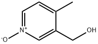 3-Pyridinemethanol,4-methyl-,1-oxide(9CI) Structure