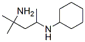 4-Amino-2-(cyclohexylamino)-4-methylpentane Struktur