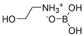 (2-hydroxyethyl)ammonium dihydrogen orthoborate Struktur
