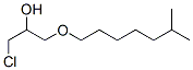 3-(6-Methylheptyloxy)-1-chloro-2-propanol Struktur