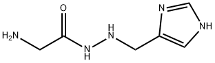 Glycine,  2-(1H-imidazol-4-ylmethyl)hydrazide  (9CI) Struktur